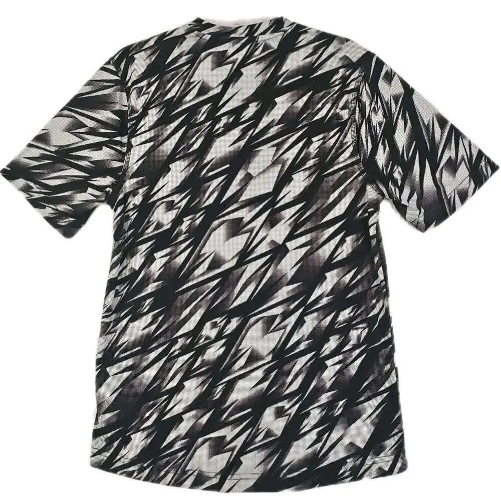 Adidas Texas ATM ~Unisex Size M~ Black/White Training Crew T-Shirt w/Logo NWT.